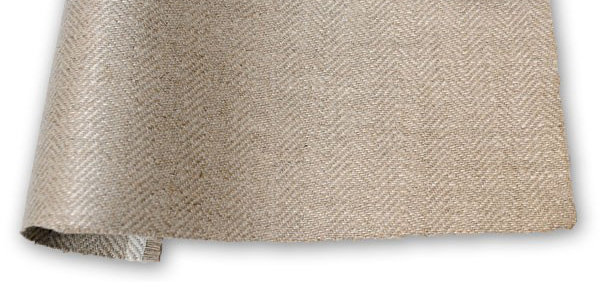 Linen Herringbone 480gsm width: 83in/210cm, price per meter
