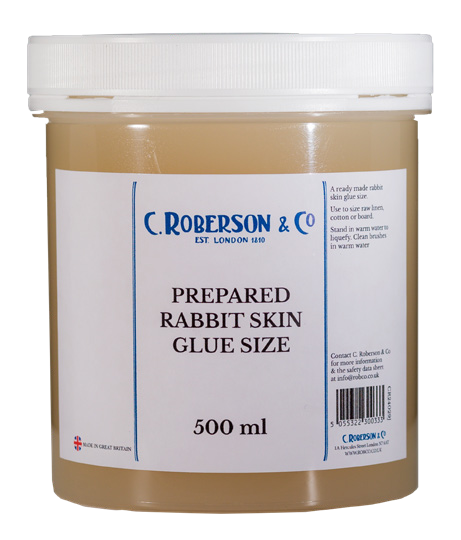 Roberson Rabbit Skin Glue Prepared Size 1ltr