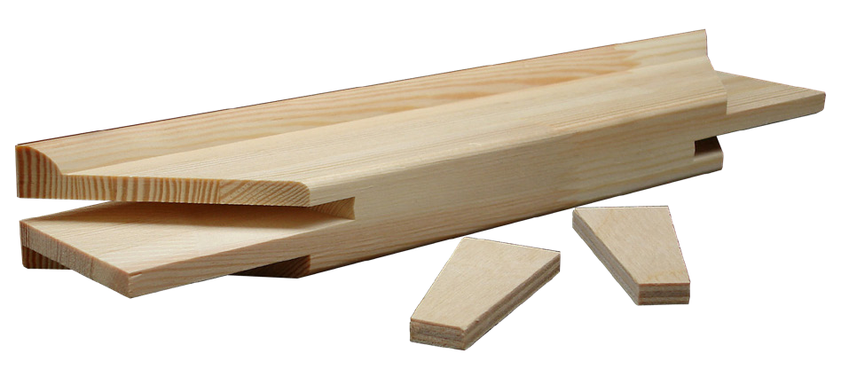 Exhibition Stretcher Bar 36 mm x 59 mm x 130.0 cm