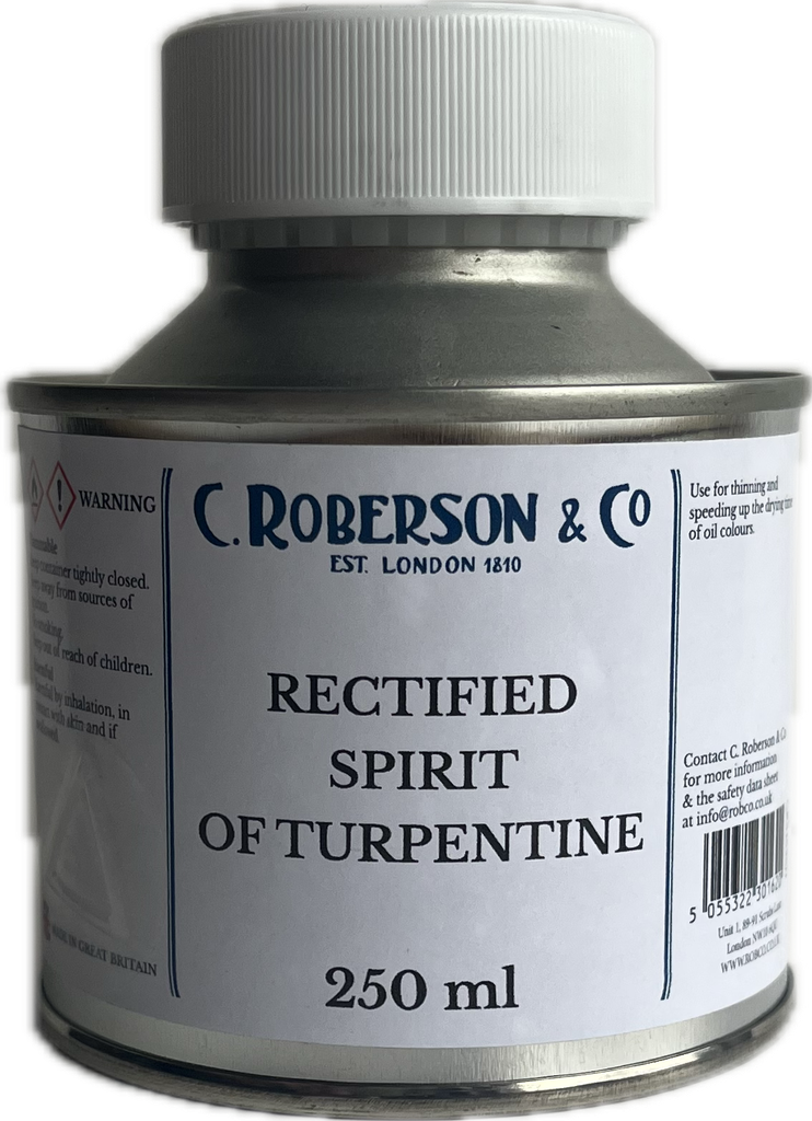 Roberson Rectified Spirit of Turpentine 250 ml - NET PRICE