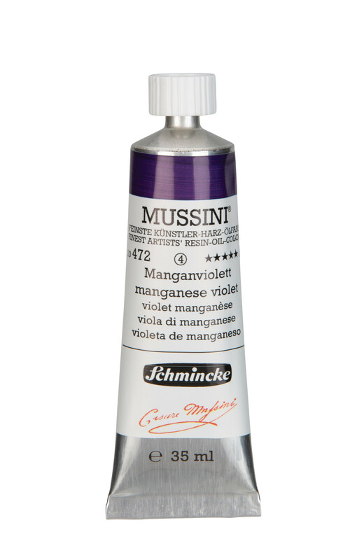 Schmincke Mussini Oil 35 ml Manganese Violet S4