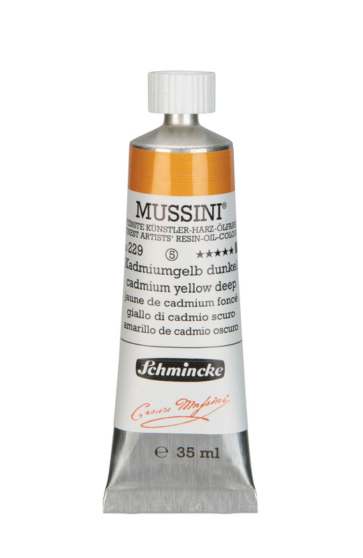 Schmincke Mussini Oil 35 ml Cadmium Yellow 3 Deep S5