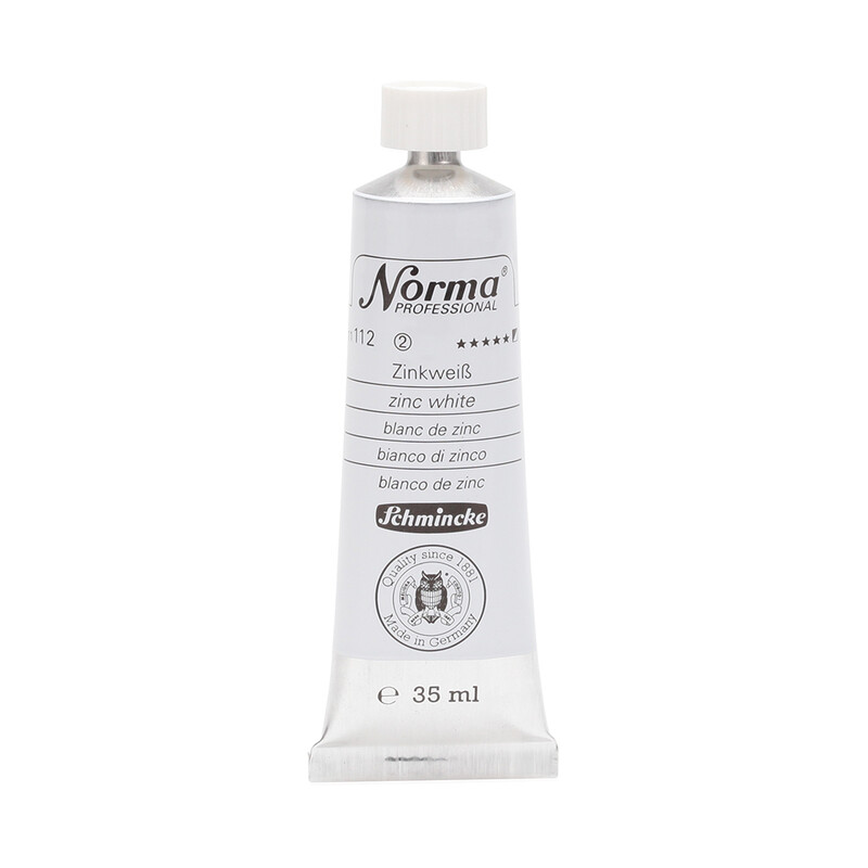 Schmincke Norma Oil 35 ml Zinc White Series 2