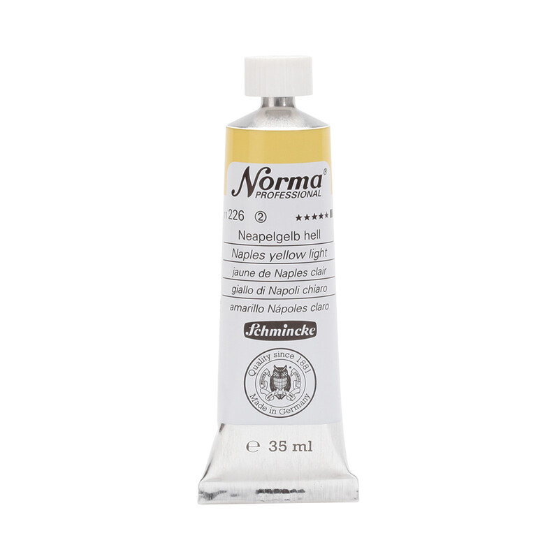 Schmincke Norma Oil 35 ml Naples Yellow Light Series 2