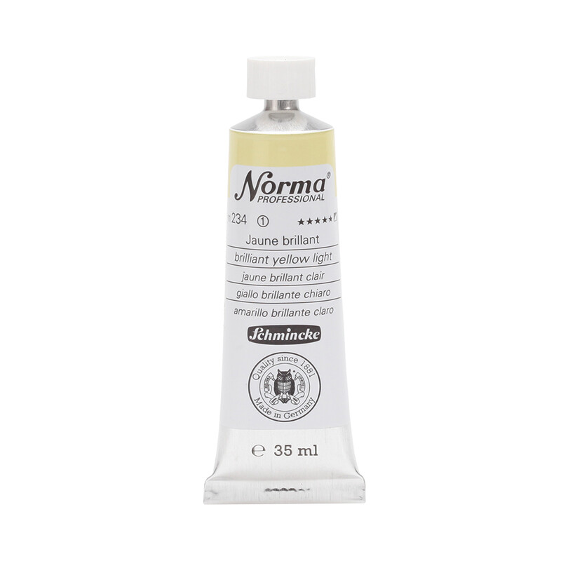 Schmincke Norma Oil 35 ml Brilliant Yellow Light Series 1