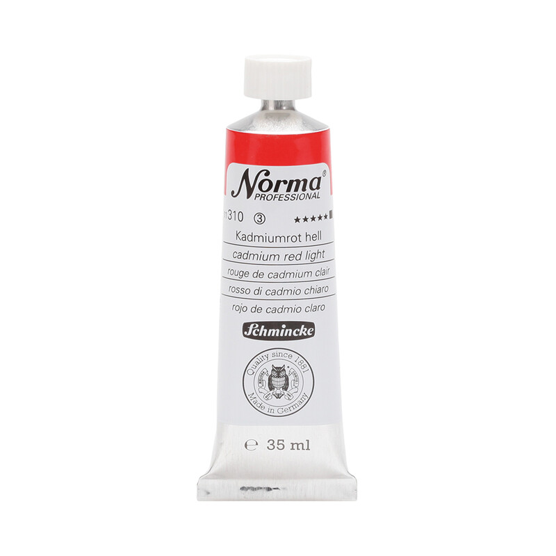 Schmincke Norma Oil 35 ml Cadmium Red Light Series 3