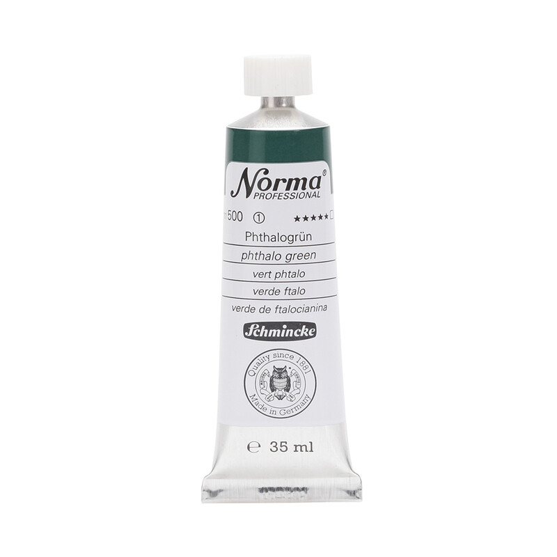 Schmincke Norma Oil 35 ml Phthalo Green Series 1