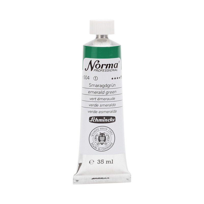 Schmincke Norma Oil 35 ml Emerald Green Series 1
