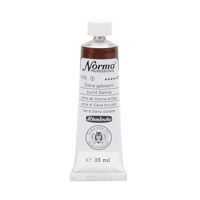 Schmincke Norma Oil 35 ml Burnt Sienna Series 1