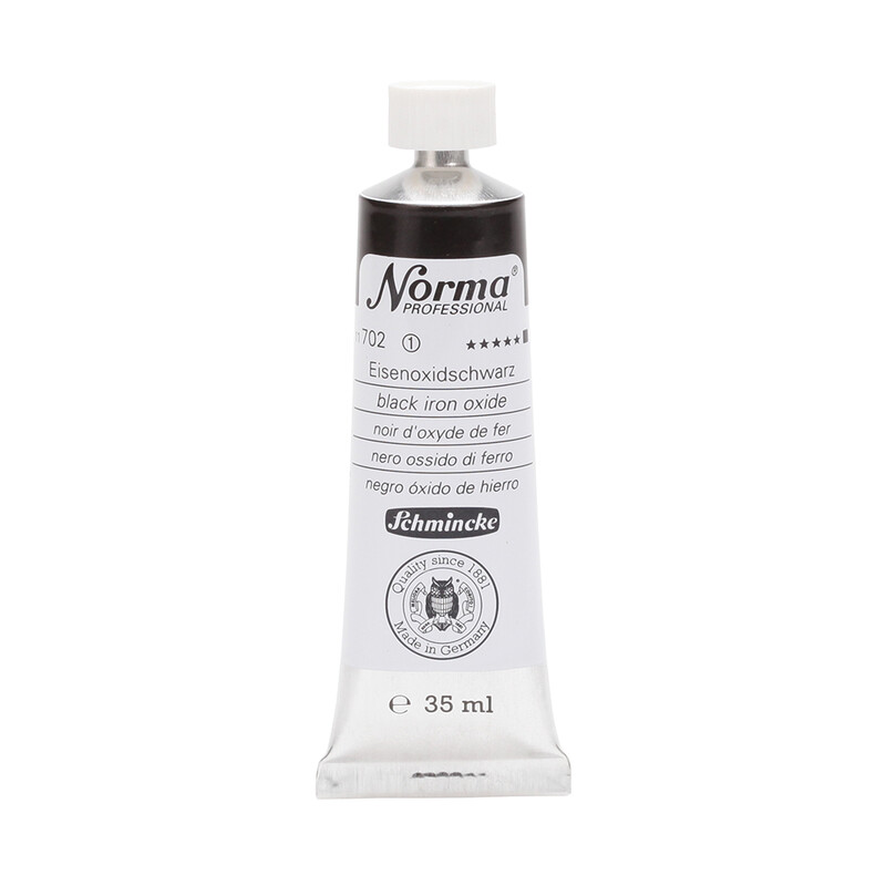 Schmincke Norma Oil 35 ml Black Iron Oxide Series 1