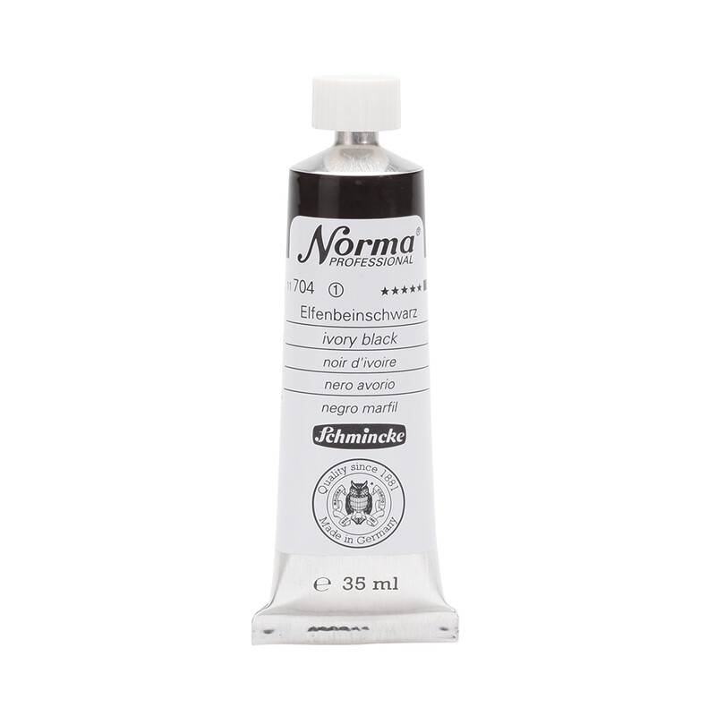 Schmincke Norma Oil 35 ml Ivory Black Series 1