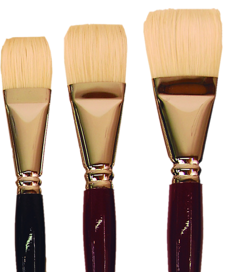 Roberson Hog Brush Flat Series 42B Size 18