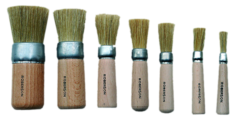 Roberson Stencil Brush Lily Bristle No 12