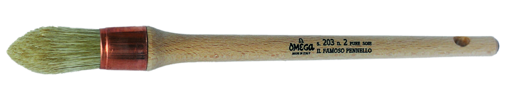 Omega Brush Pointed Sash Series 203 No 4