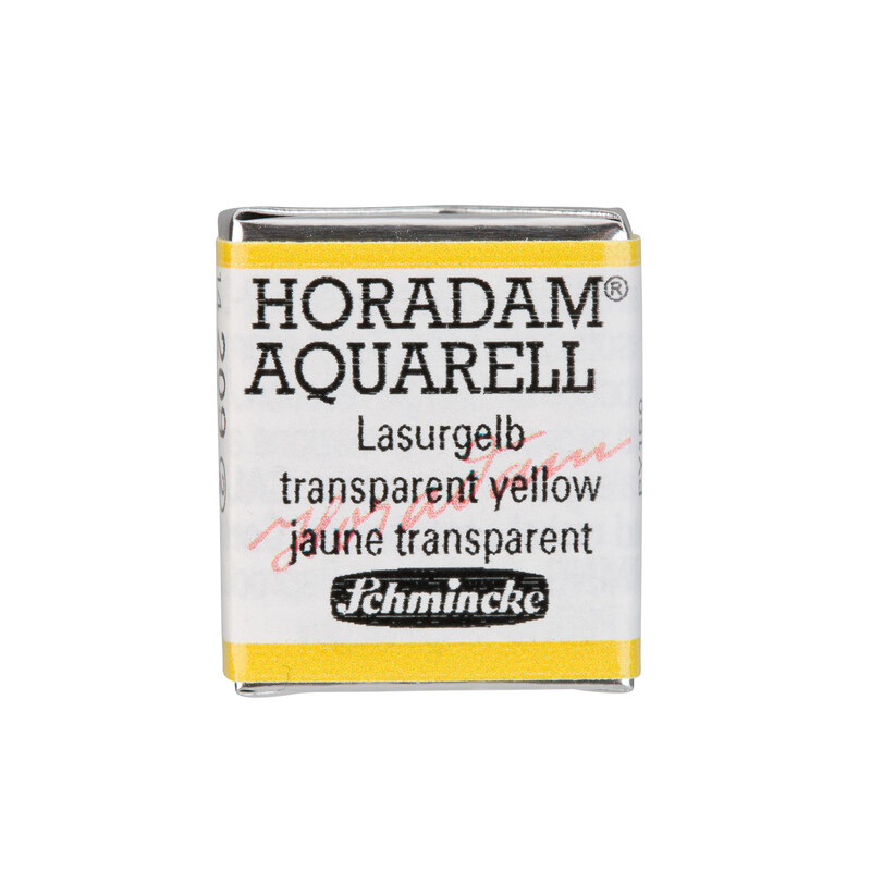 Schmincke Horadam Watercolour Half Pan Transparent Yellow Series 2