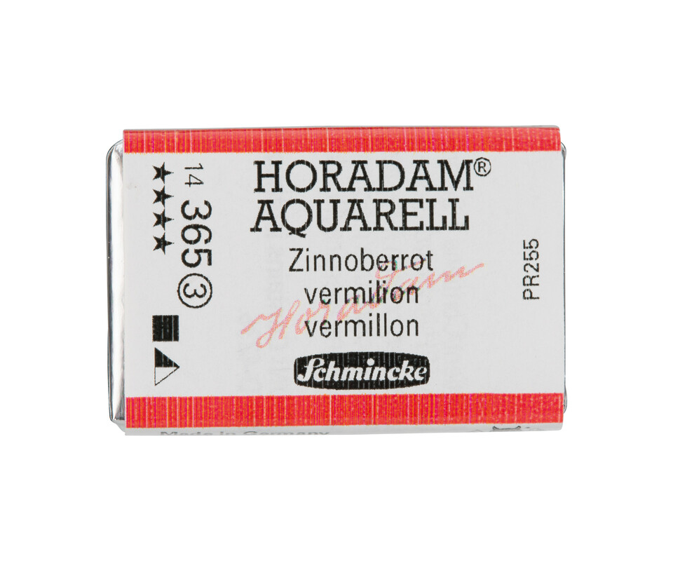 Schmincke Horadam Watercolour Full Pan Vermilion Series 3
