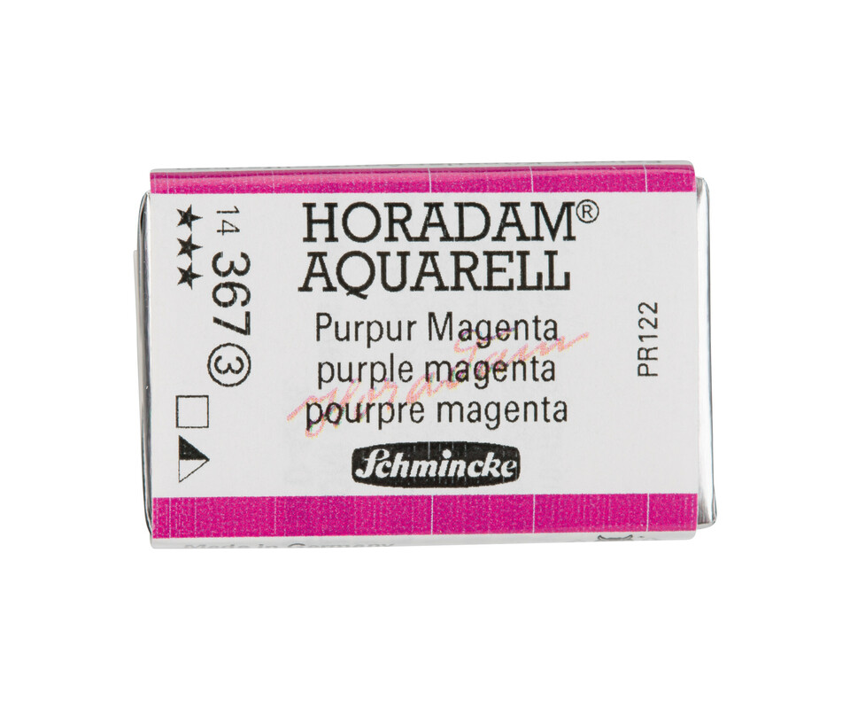 Schmincke Horadam Watercolour Full Pan Purple Magenta Series 3