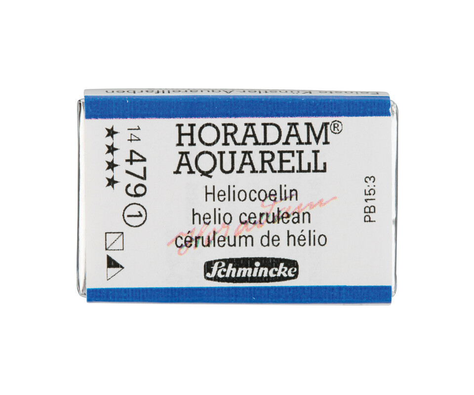 Schmincke Horadam Watercolour Full Pan Helio Cerulean Series 1
