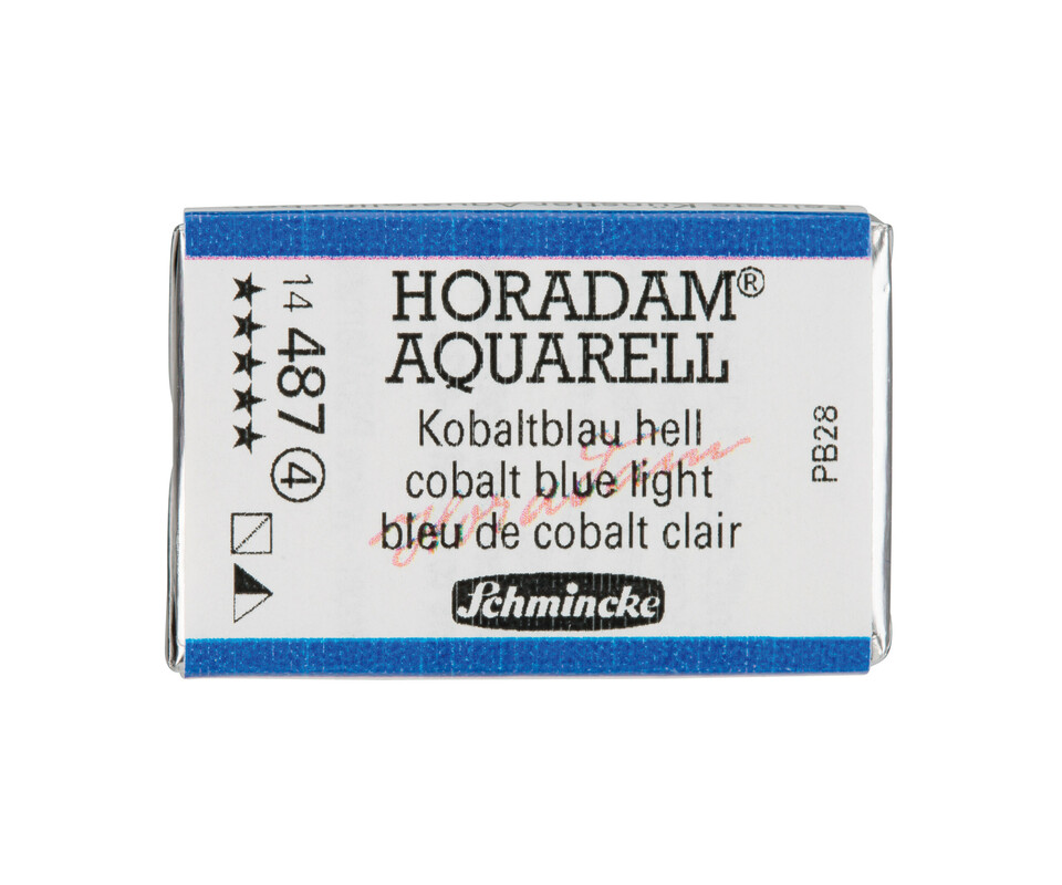 Schmincke Horadam Watercolour Full Pan Cobalt Blue Light Series 4