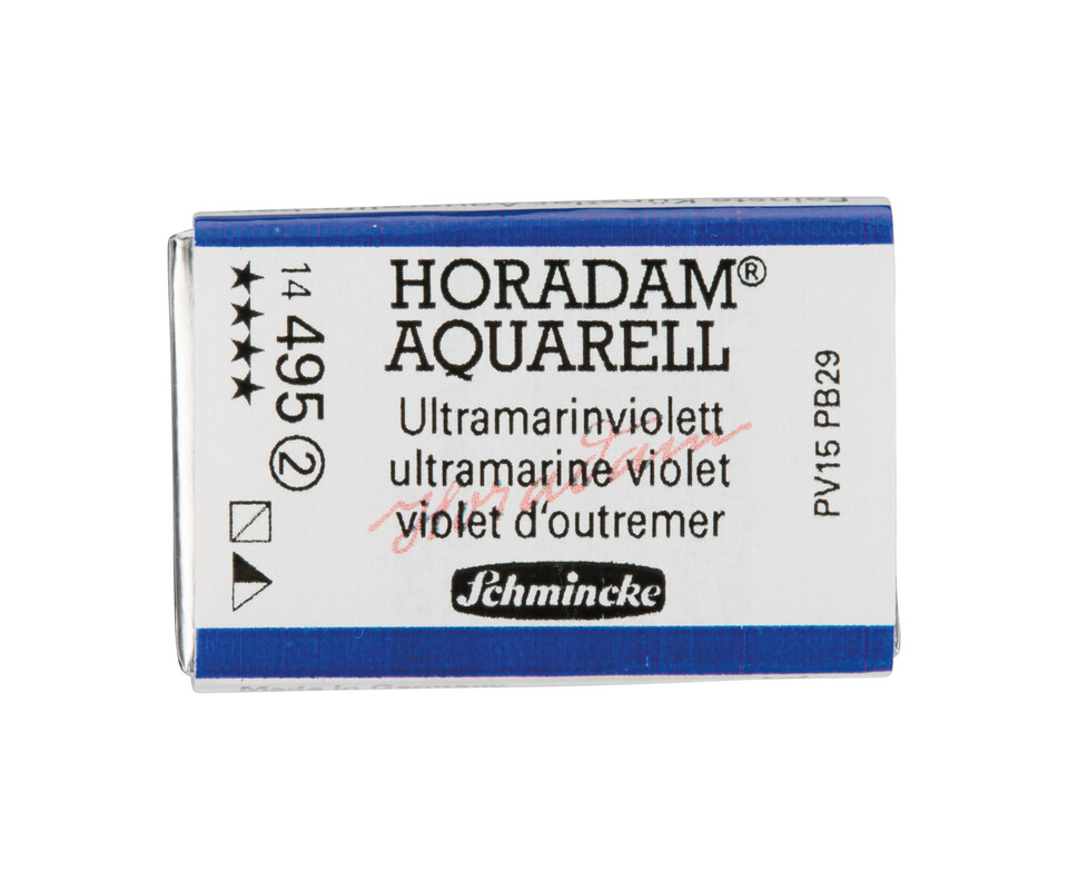 Schmincke Horadam Watercolour Full Pan Ultramar Violet Series 2