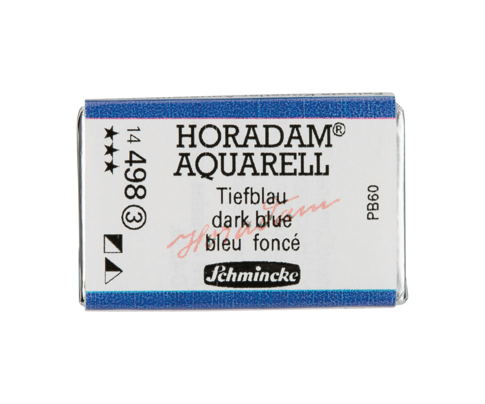 Schmincke Horadam Watercolour Full Pan Dark Blue Series 3