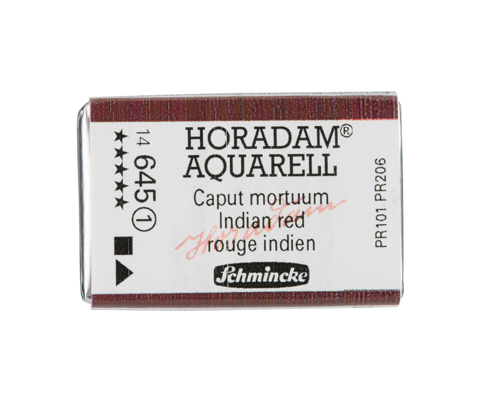 Schmincke Horadam Watercolour Full Pan Indian Red Series 1