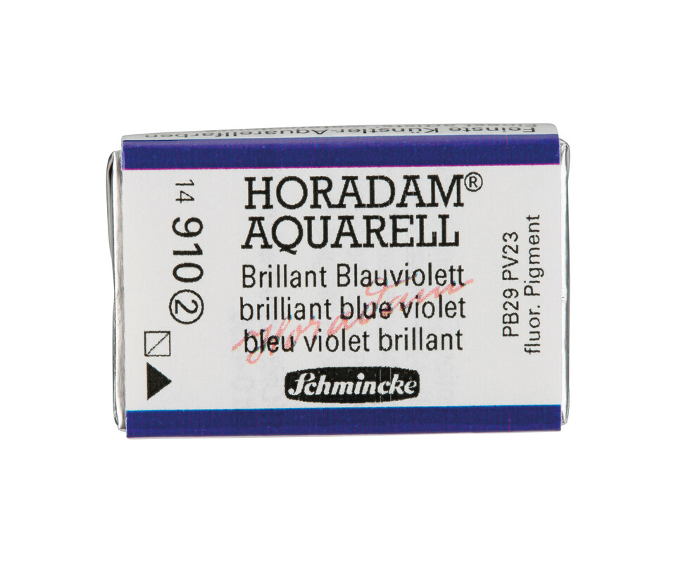 Schmincke Horadam Watercolour Full Pan Brilliant Blue Violet Series 2