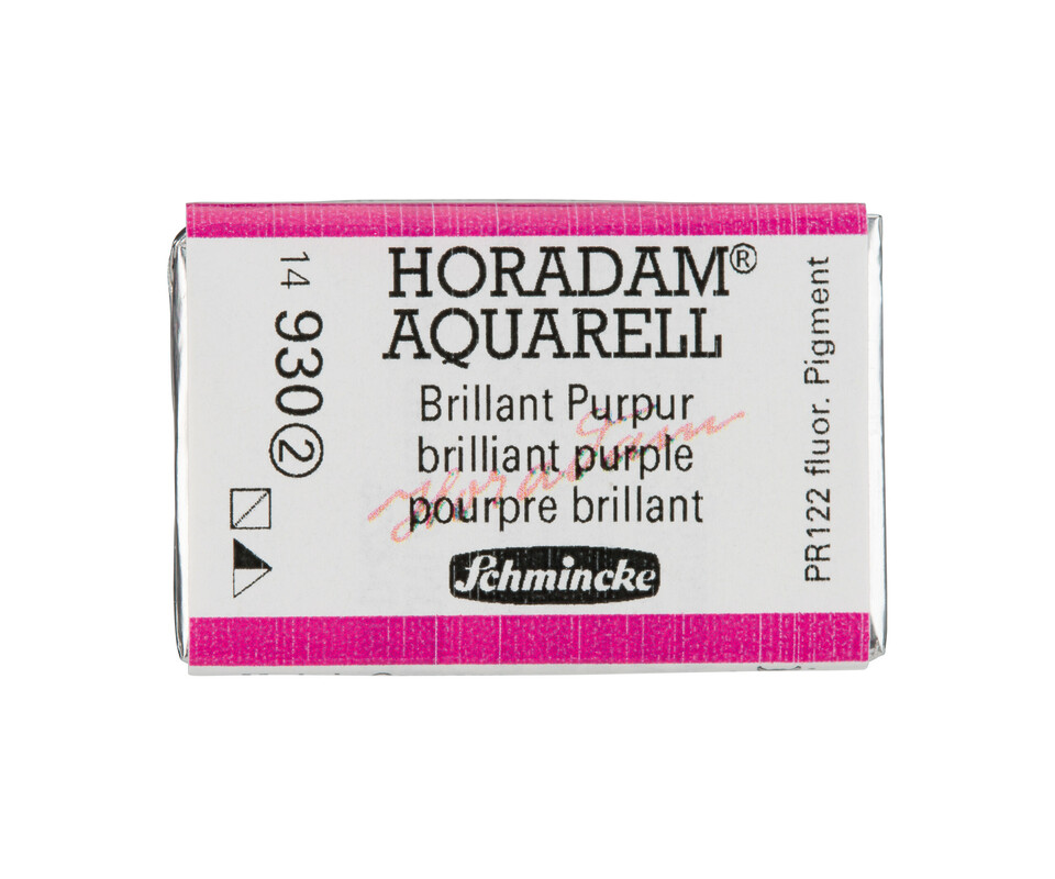 Schmincke Horadam Watercolour Full Pan Brilliant Purple Series 2