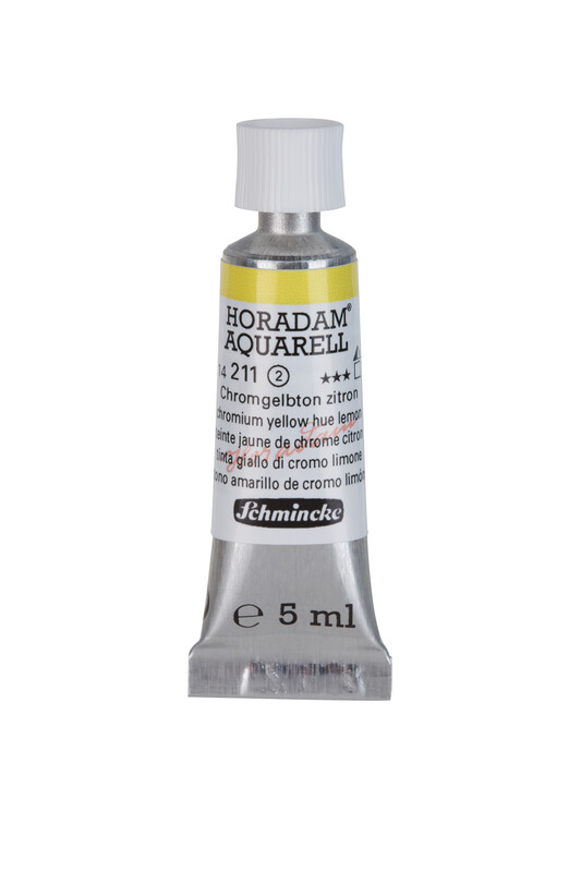 Schmincke Horadam Watercolour 5 ml Chrome Yellow Lemon Hue Series 2