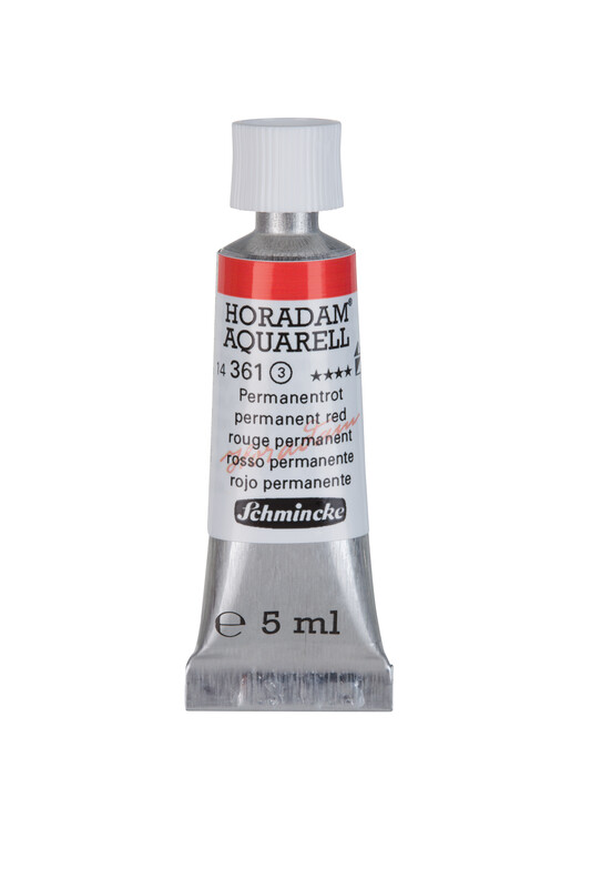 Schmincke Horadam Watercolour 5 ml Permanent Red Series 3
