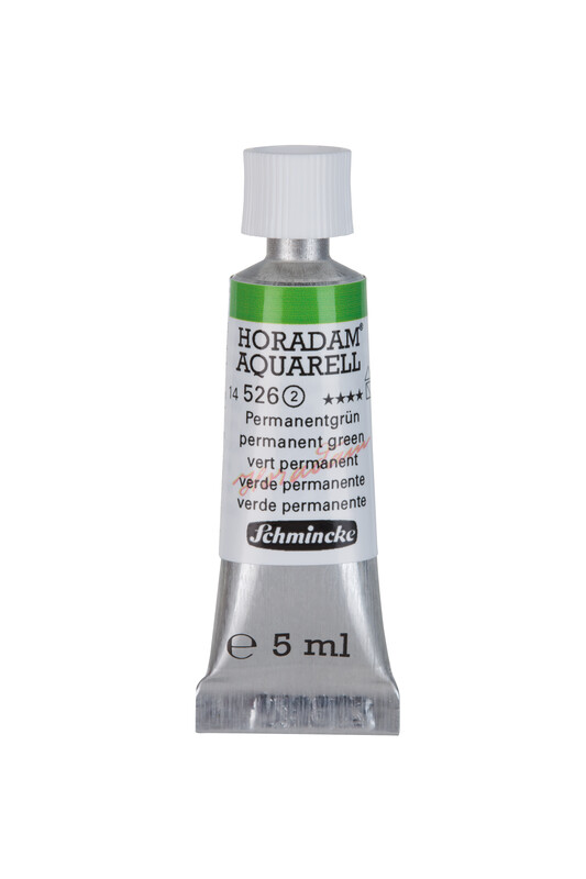 Schmincke Horadam Watercolour 5 ml Permanent Green Series 2