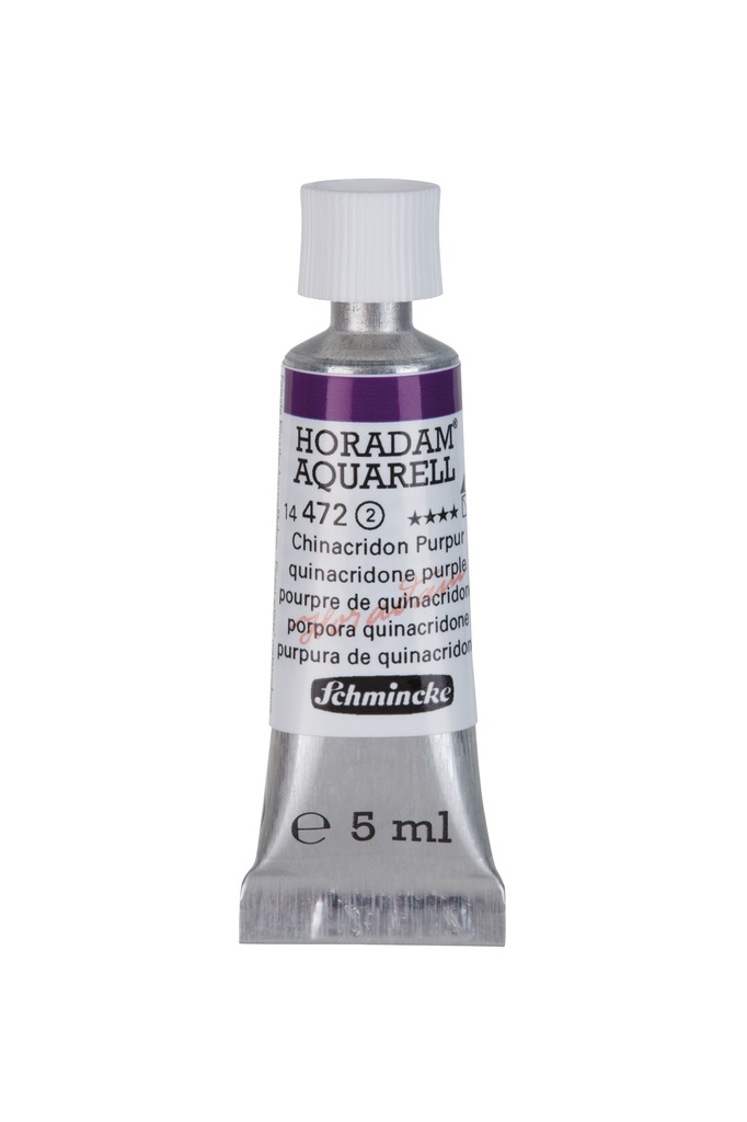 Schmincke Horadam Watercolour 5 ml Tube Quinacridone Purple  Series 2