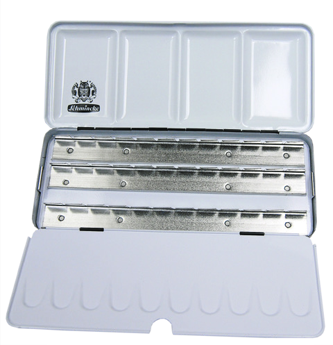 Schmincke Horadam Metal Box CR For 12 Tubes