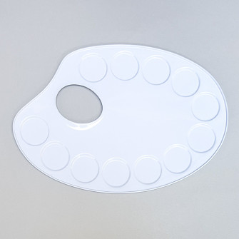 Roberson Small Metal Oval Palette