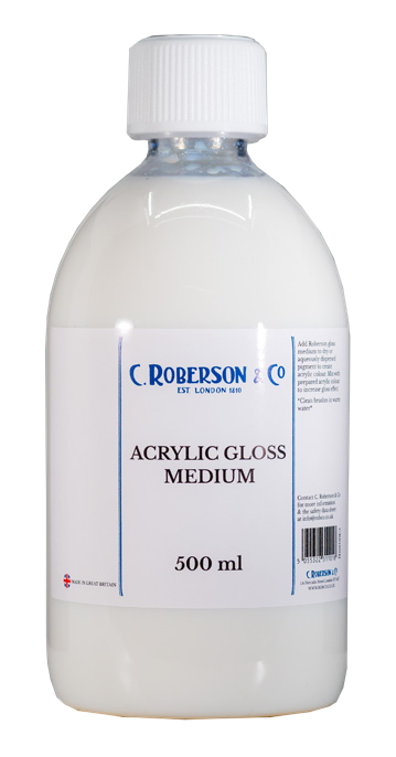 Roberson Acrylic Gloss Medium 5 Litre