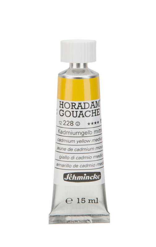 Schmincke Gouache 15 ml Cadmium Yellow Medium Series 2