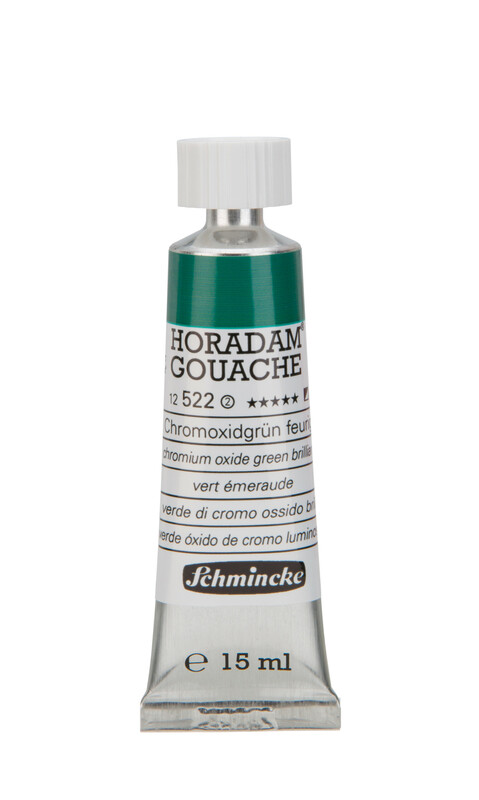 Schmincke Gouache 15 ml Chromium Oxide Brilliant Green Series 2