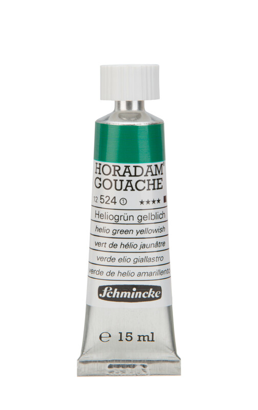 Schmincke Gouache 15 ml Helio Green Yellowish Series 1