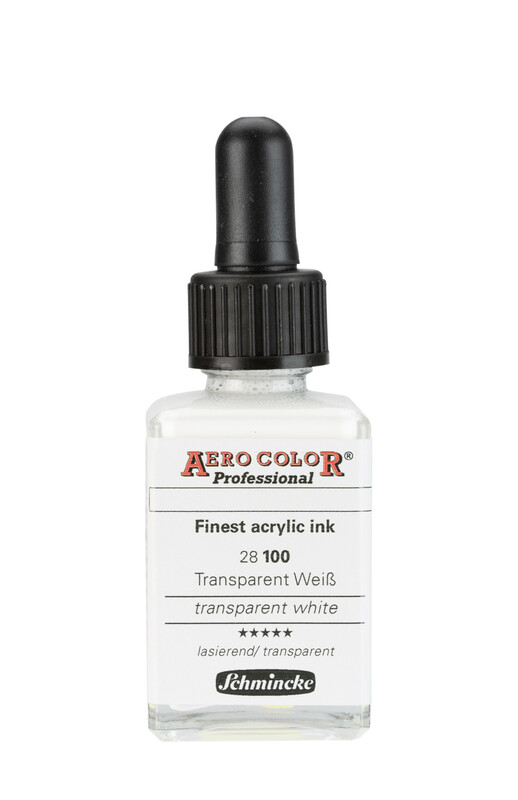 Schmincke Aerocolor 28ml Transparent White