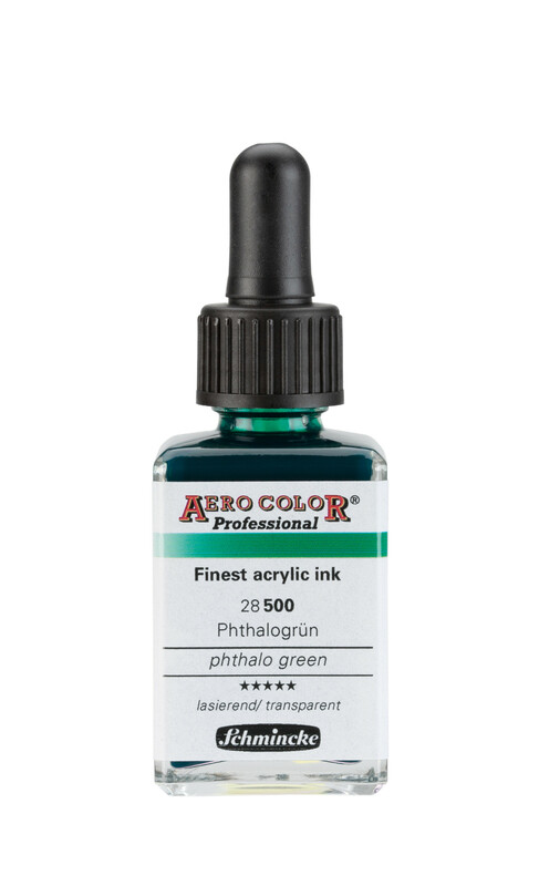Schmincke Aerocolor 28ml Phthalo Green