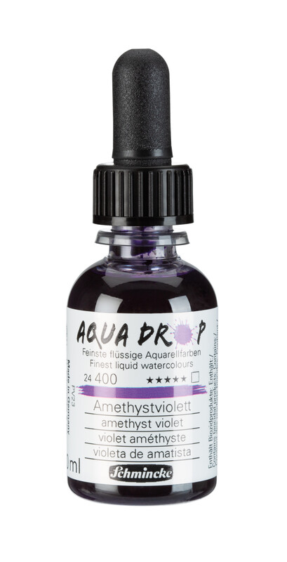 Schmincke Aqua Drop 30ml Liquid Watercolour Amethyst Violet