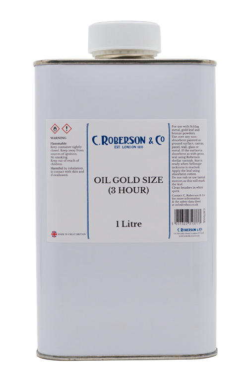 Roberson Oil Gold Size 1 Litre 3 Hour