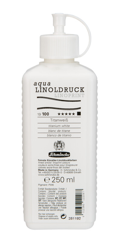 Schmincke LinoPrint Colour 250 ml White