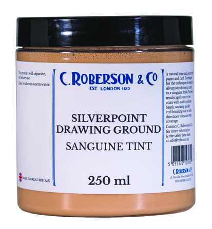 Roberson Silverpoint Drawing Ground Sanguine 250 ml