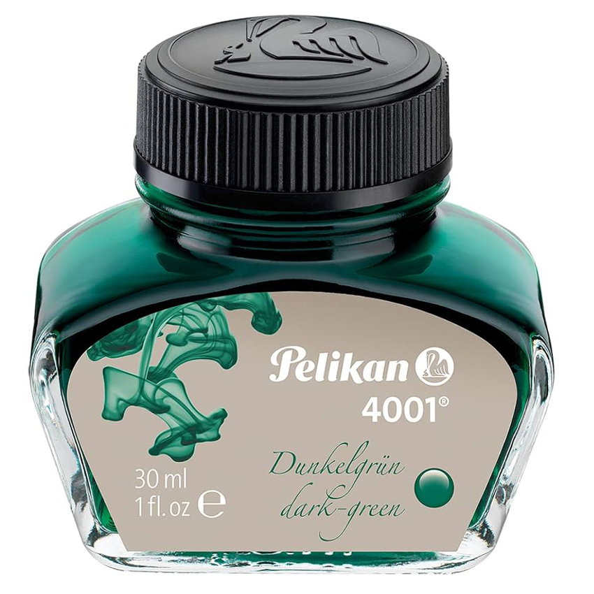 Pelikan Fountain Pen Ink 4001 30 ml Dark Green