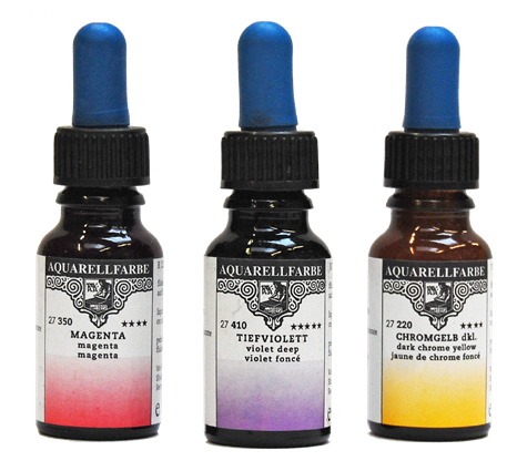 Rohrer &amp; Klingner Liquid Water Colour Phthalo Green 12ml