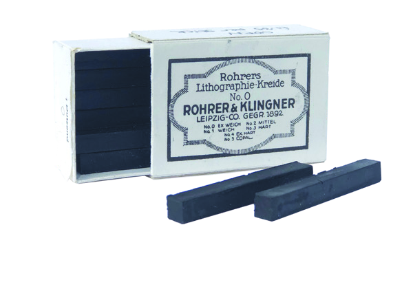 Rohrer &amp; Klingner Litho Etch Lithography Chalk 3 12 Sticks per Box