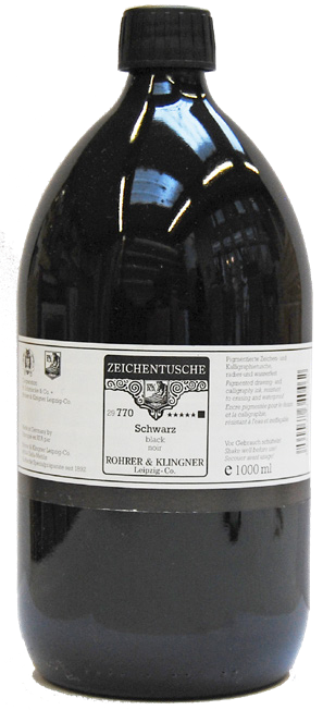 Rohrer &amp; Klingner Drawing Ink Bistre 250ml