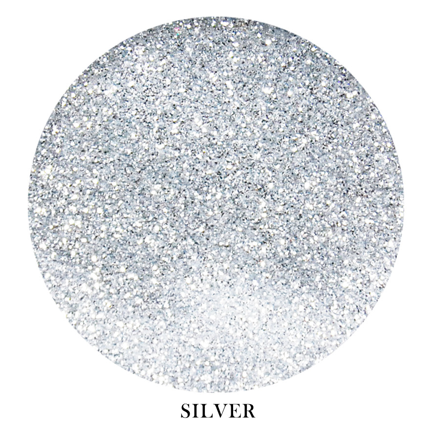 Brodie &amp; Middleton Glitter Polyester 1/96&quot; Superfine 100g Silver