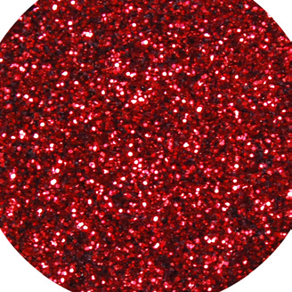 Brodie &amp; Middleton Glitter Polyester 1/96" Superfine 40g Deep Red